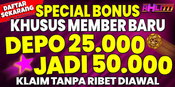 Bonus 100% Ahli777